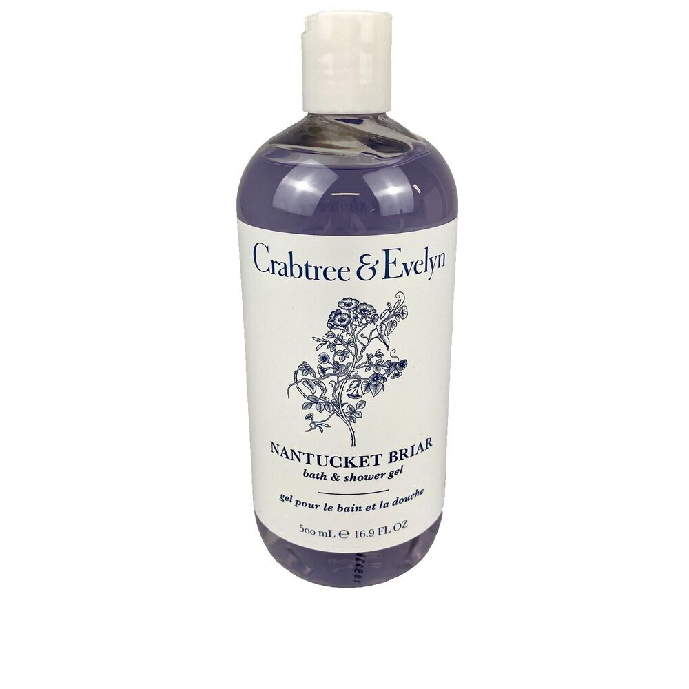 Crabtree & Evelyn Nantucket Briar Bath & Shower Gel 16.9 oz New Discontinued